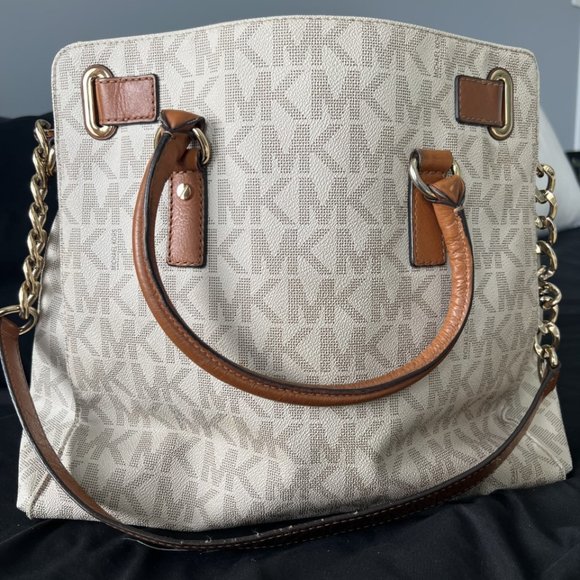 Michael Kors Hamilton Tote Bag - Vanilla - Picture 2 of 11